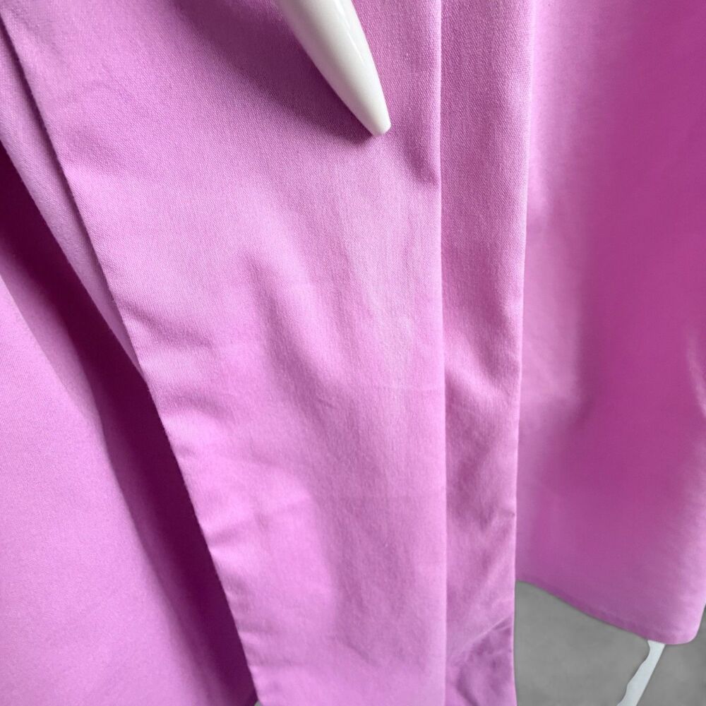 0039 italy jule barbiecore preppy old money poppy pink women's dress XS - Picture 3 of 13